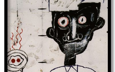 Framed Art | Eyes and Eggs by Jean Michel Basquiat (1983) | 50+