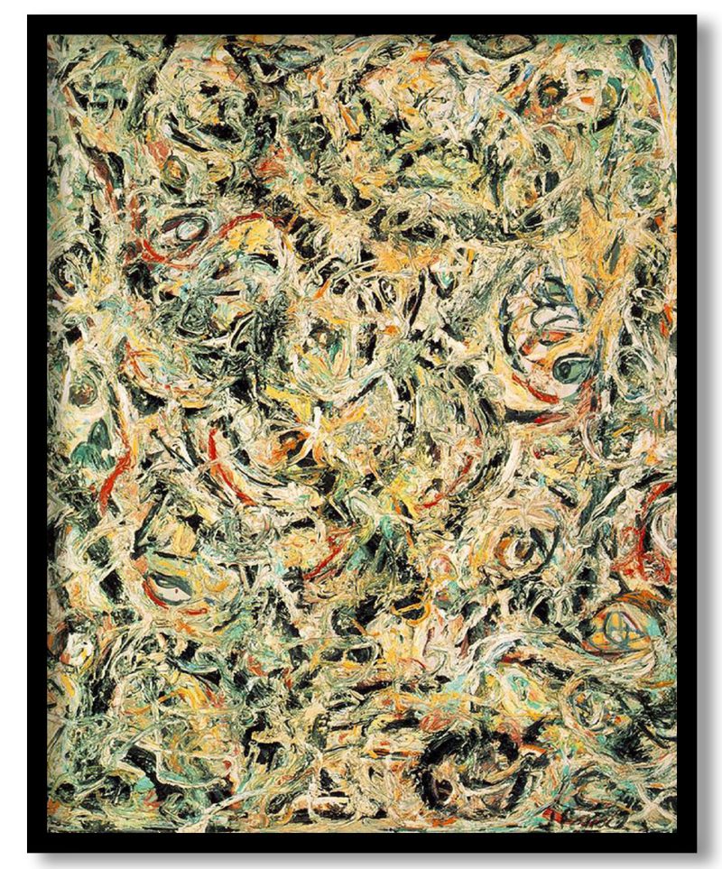 Eyes in the Heat by Jackson Pollock (1946)