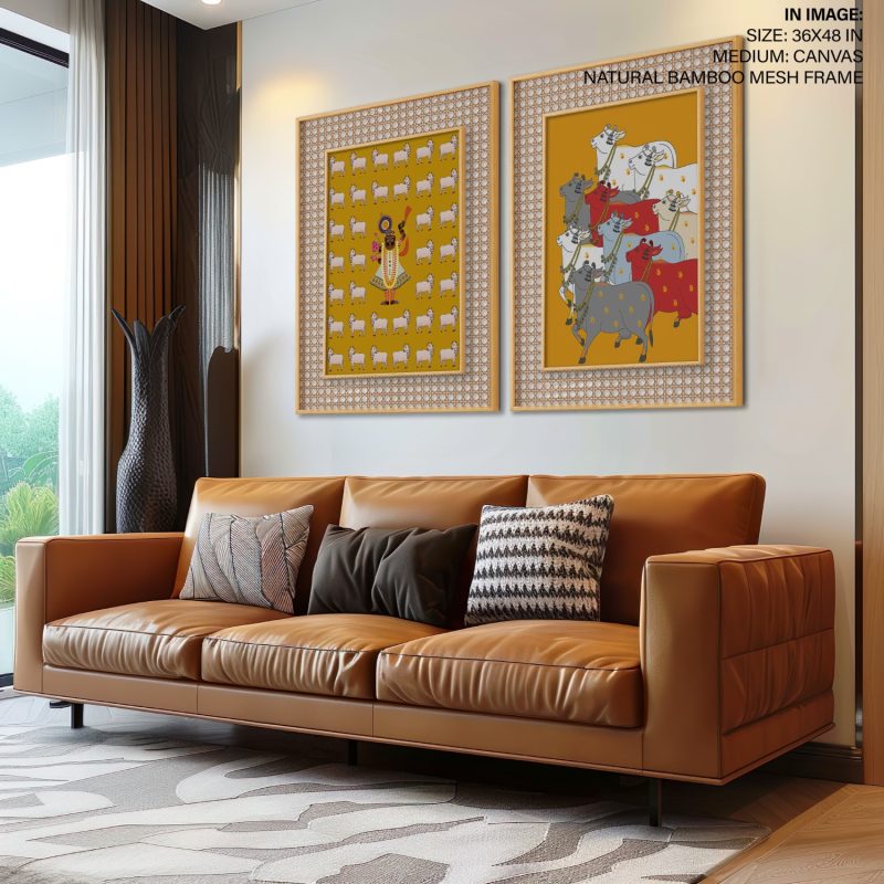 Shri Krishna Gopala – Wall Painting