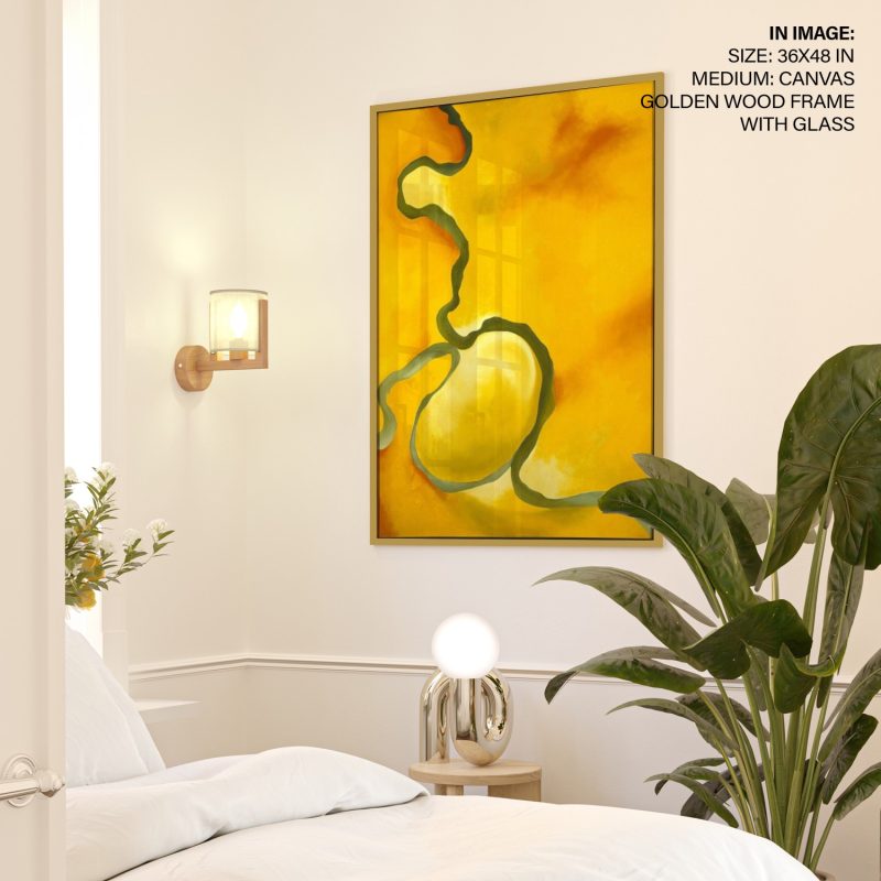 Green, Yellow and Orange by Georgia O'Keeffe (1960)