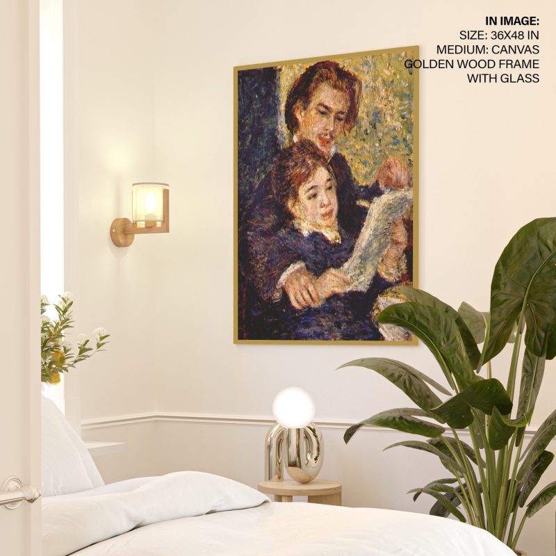 Georges Riviere and Margot by Pierre-Auguste Renoir (1876)