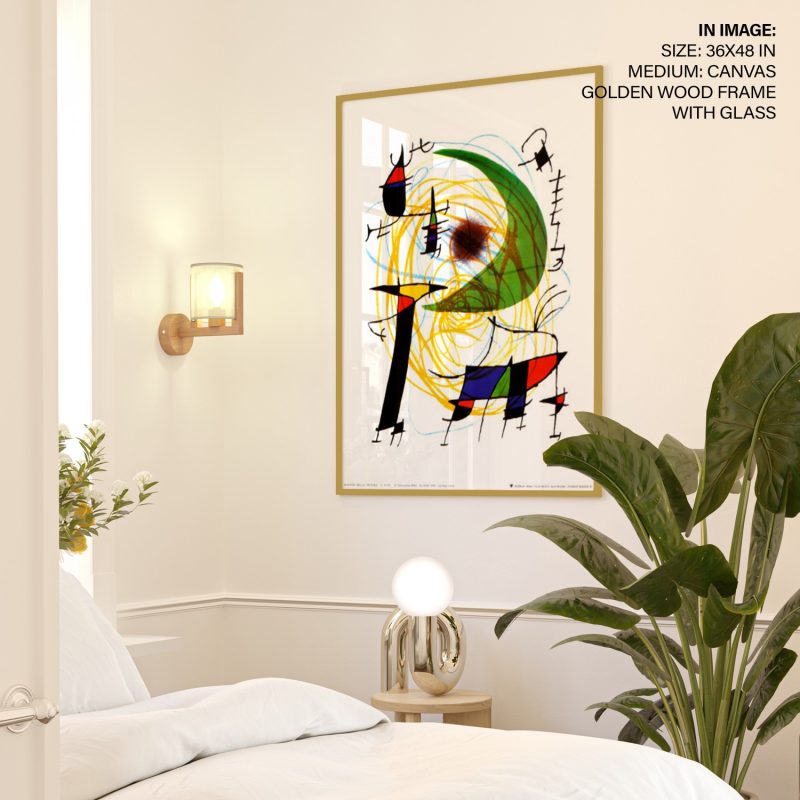 La Lune verte by Joan Miró (1972)