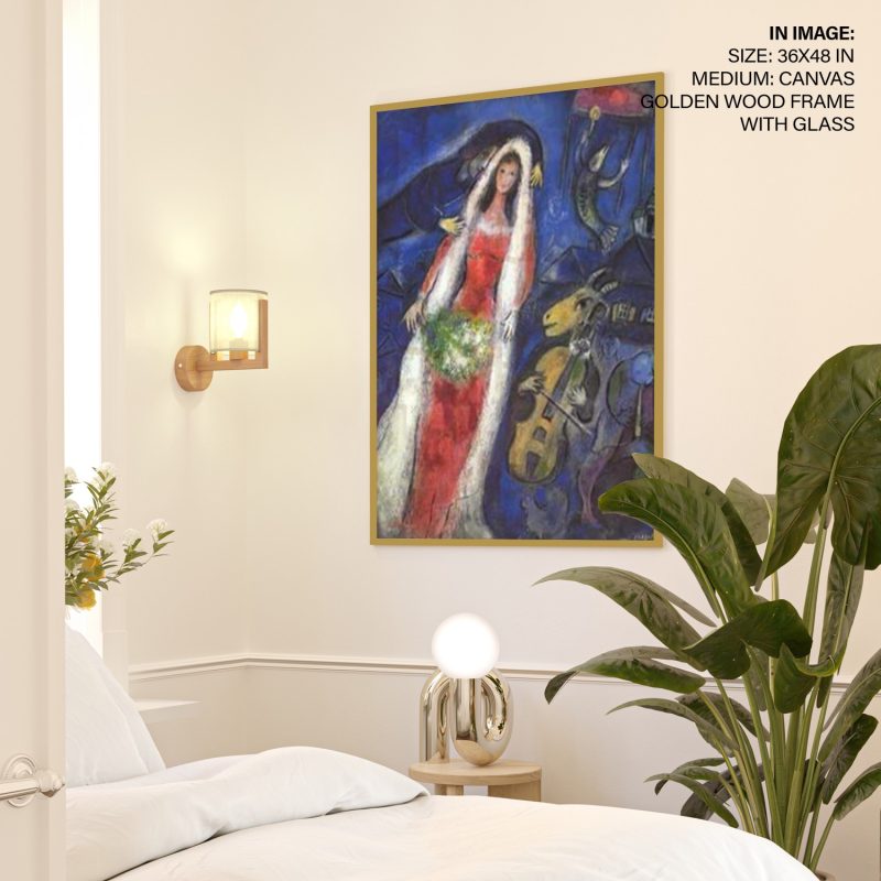 La Mariée by Marc Chagall (1950)
