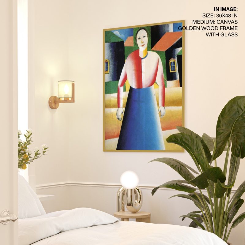 Girl in the Country by Kazimir Malevich (1929)