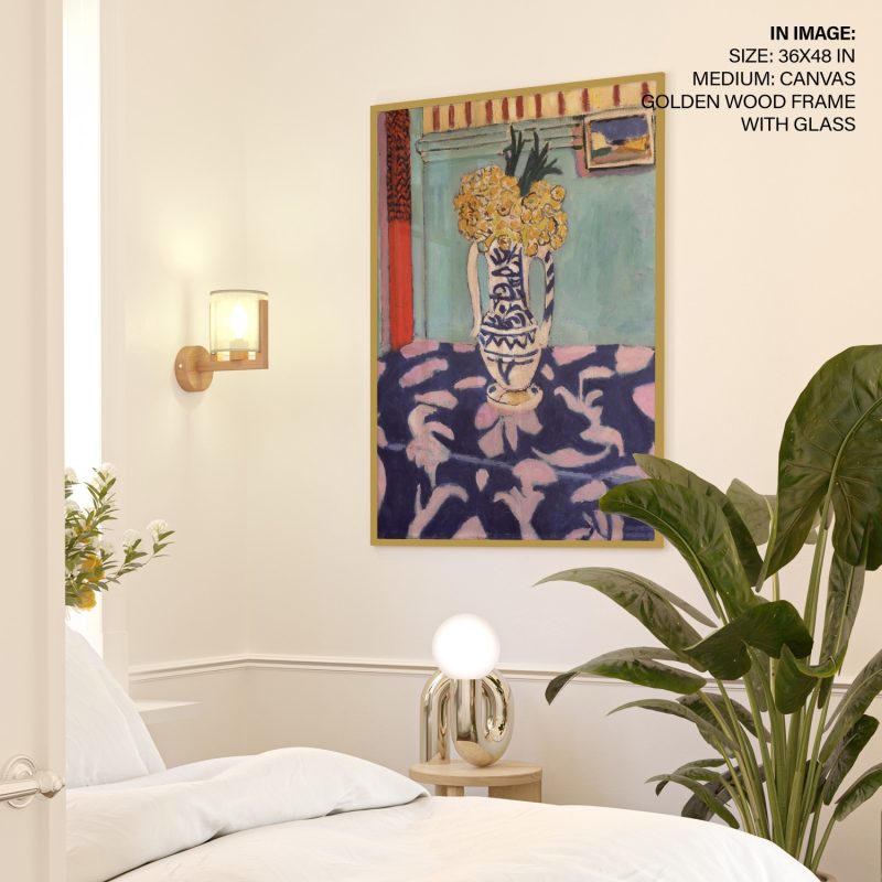 Les Coucous, Tapis Bleu Et Rose by Henri Matisse (1911)