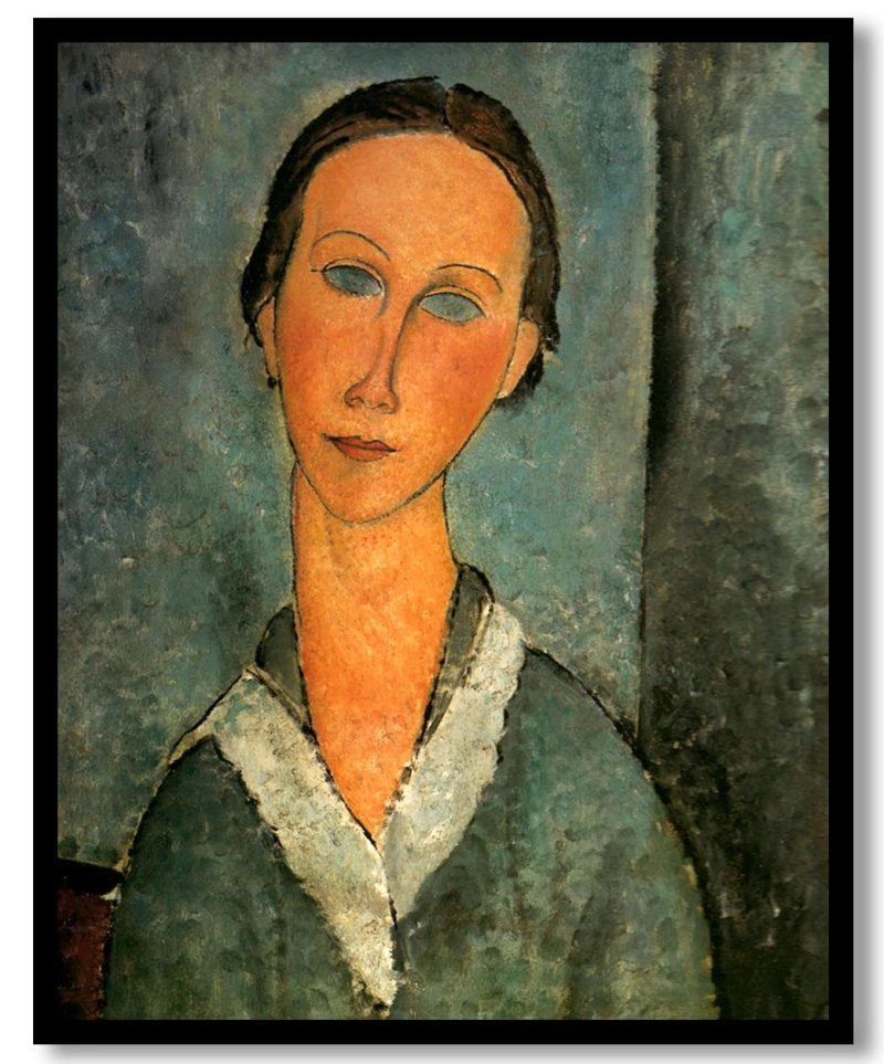 Girl in a Sailor's Blouse by Amedeo Modigliani (1918)