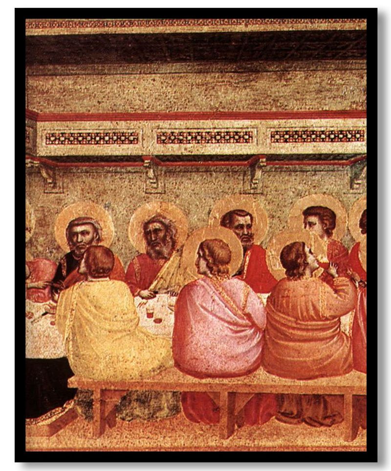 Last Supper by Giotto di Bondone (1320 1325)