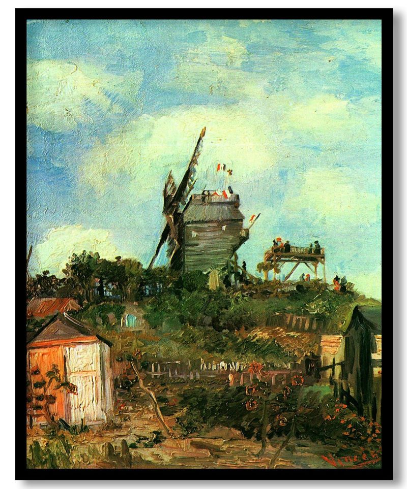 Le Moulin de la Galette by Vincent van Gogh (1886)
