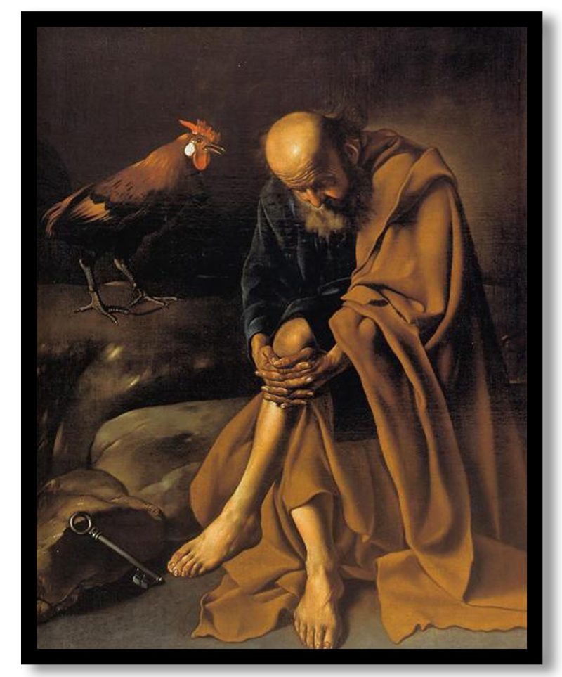 Les Larmes De Saint Pierre by Juan Bautista Maíno (1610)