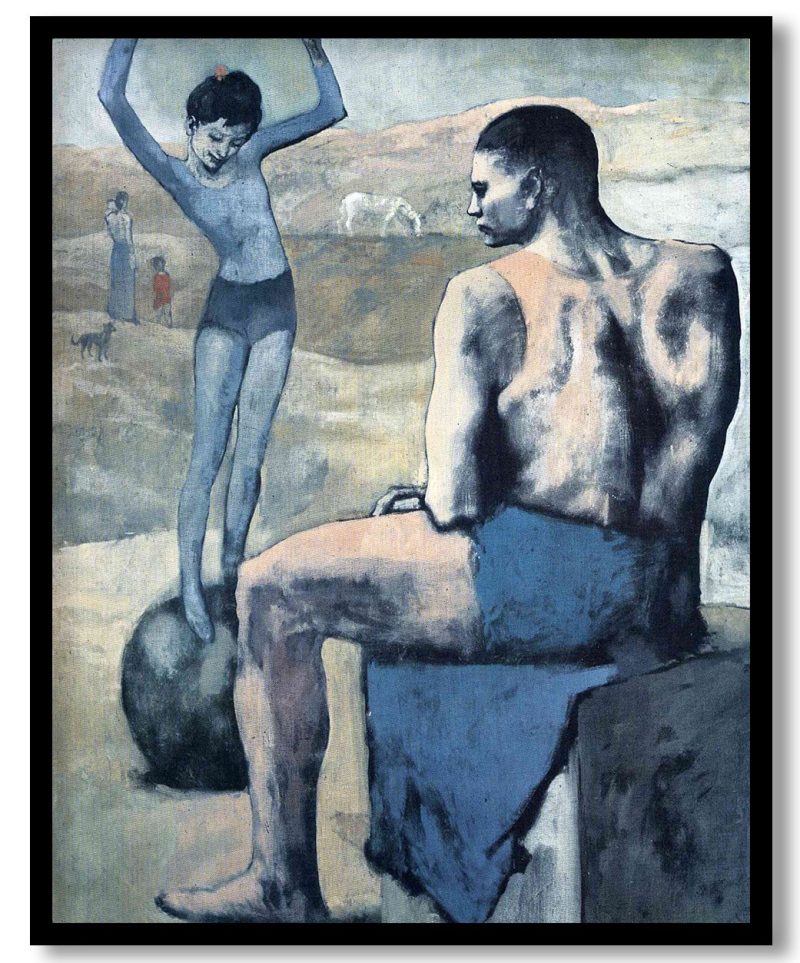 Girl on the Ball by Pablo Picasso (1905)
