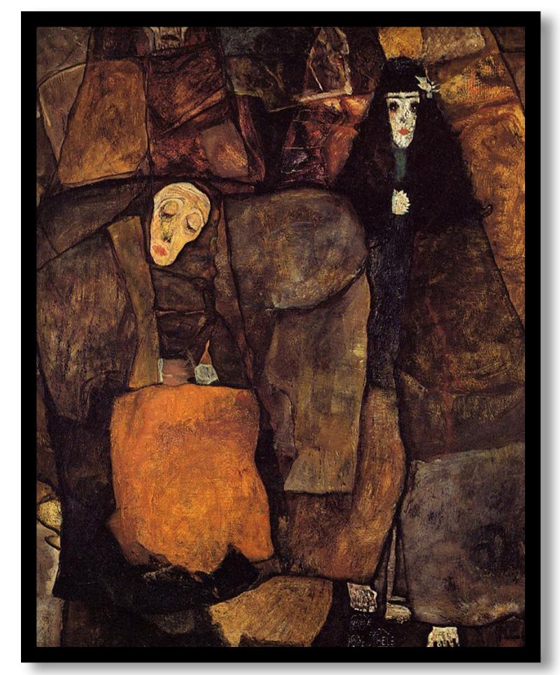 Procession by Egon Schiele (1911)