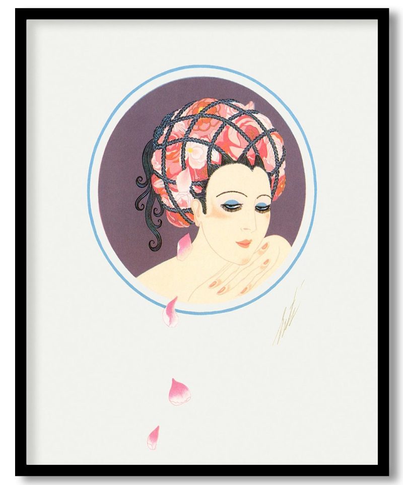 Rose Turban by Erte (Unknown)