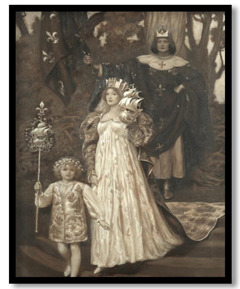 Royal Procession by Edward Robert Hughes (Unknown)