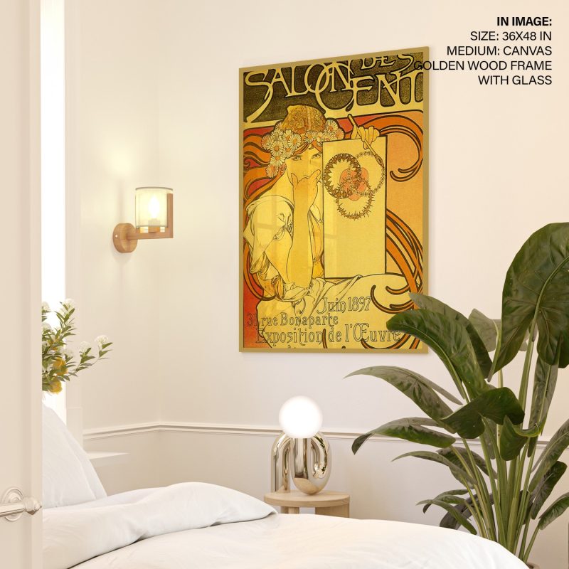Salon of the Hundred by Alphonse Mucha (1897)