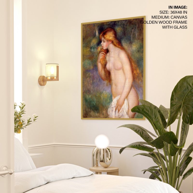 Standing Bather by Pierre Auguste Renoir (1896)
