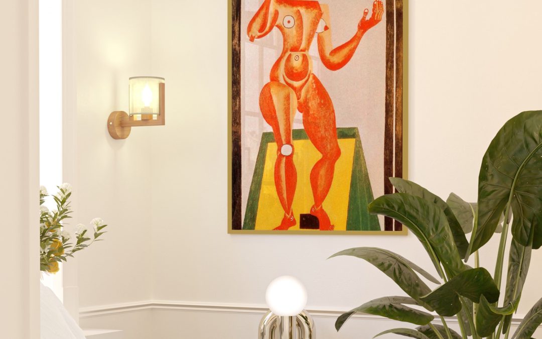 Wall Art | Standing Nude by Joan Miro (1921) | Small to XXXL Sizes