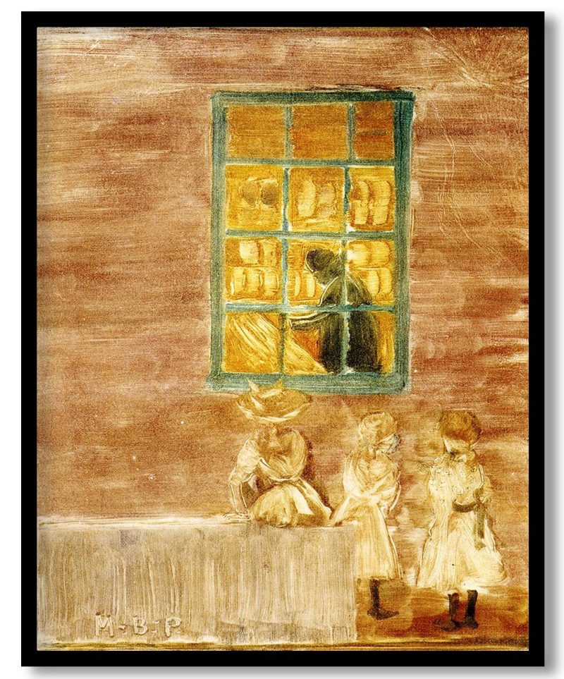 Shadow (also known as Children by a Window) by Maurice Prendergast (1900-1902)