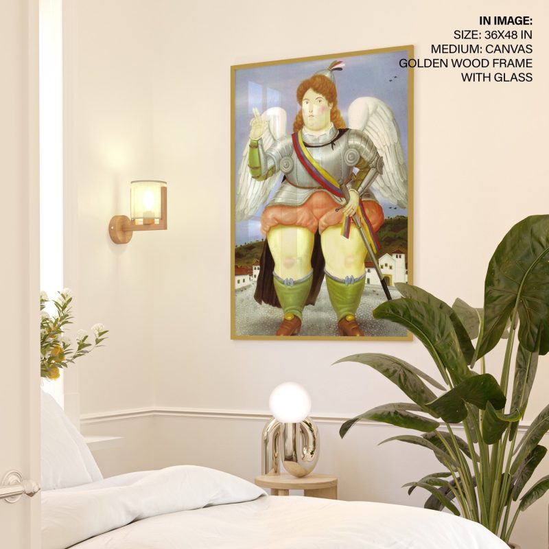 The Archangel Gabriel by Fernando Botero (1986)