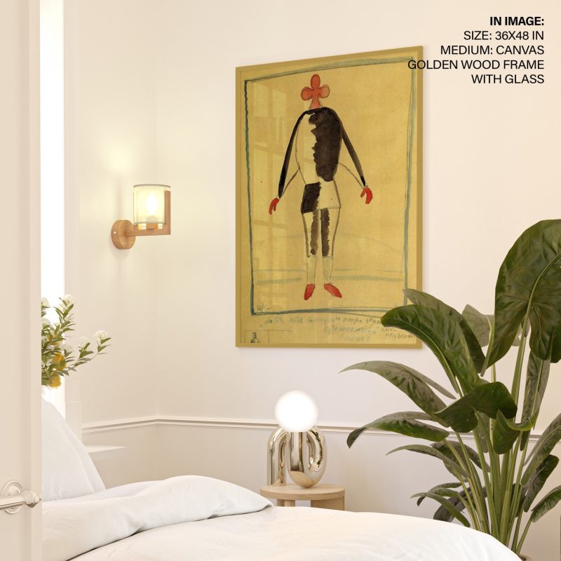 The Athlete Of The Future by Kazimir Malevich (1913)