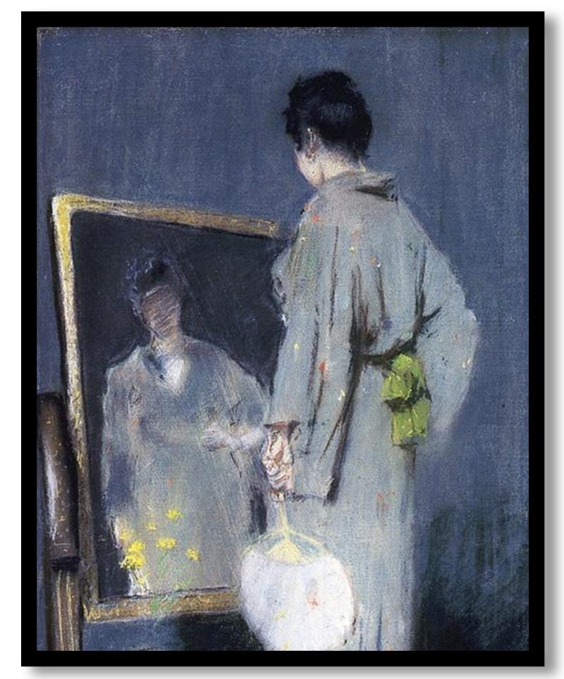 Study For Making Her Toilet by William Merritt Chase (1892)