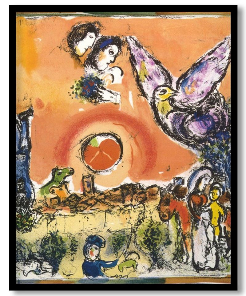 Sun Over Saint-Paul De Vence by Marc Chagall (1962)
