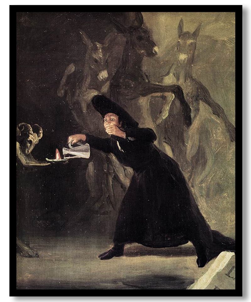The Bewitched Man by Francisco Goya (1798)