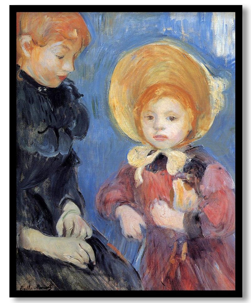 The Black Finger Bandage by Berthe Morisot (1894)