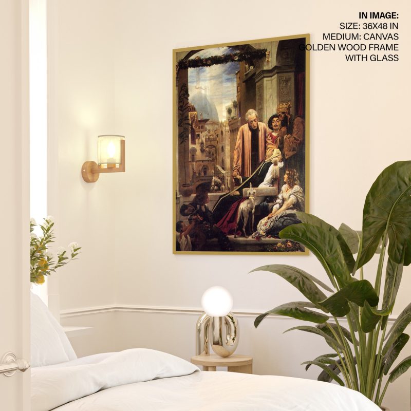 The Death of Brunelleschi by Frederic Leighton (1852)