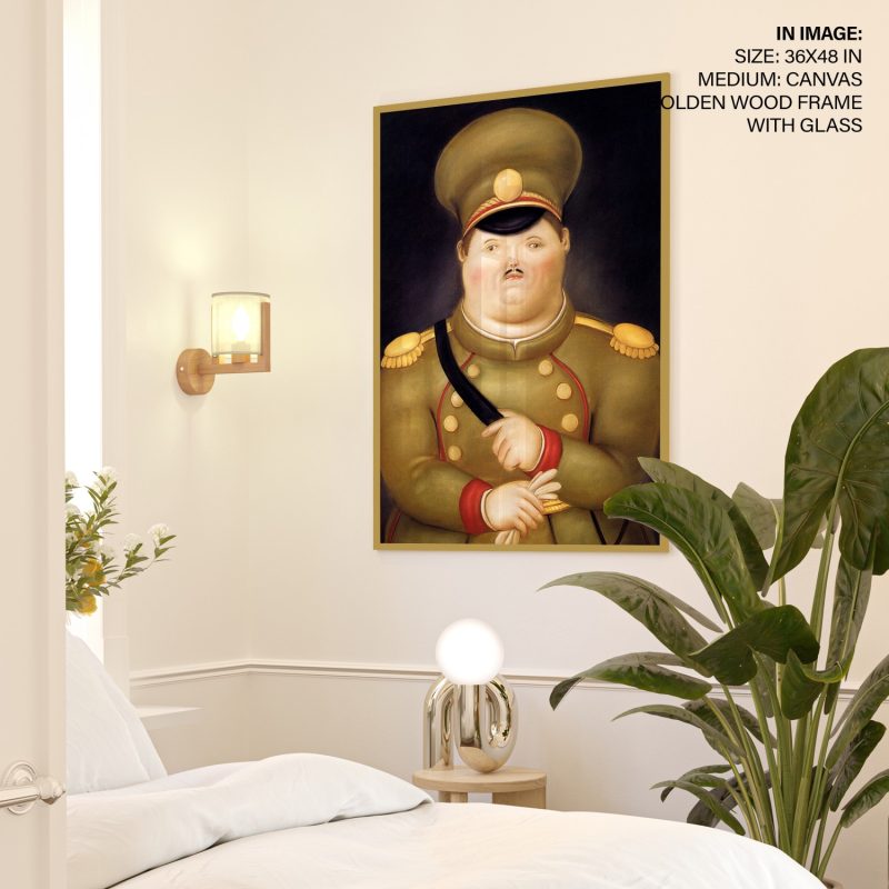 The Captain by Fernando Botero (Unknown)
