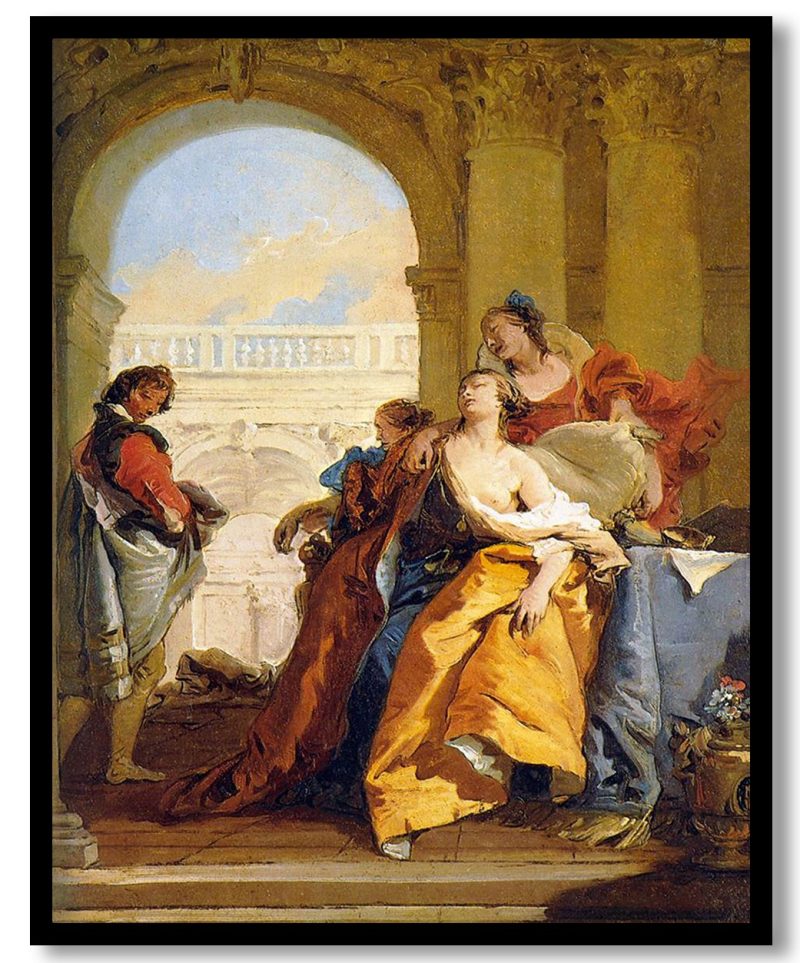 The Death of Sophonisba by Giovanni Battista Tiepolo (1755-1760)