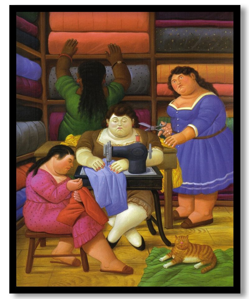 The Designers by Fernando Botero (2000)