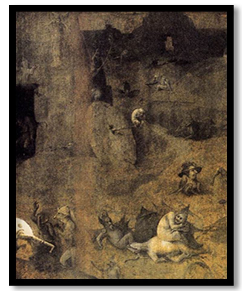 The Fall of the Rebel Angels by Hieronymus Bosch (1500-1504)