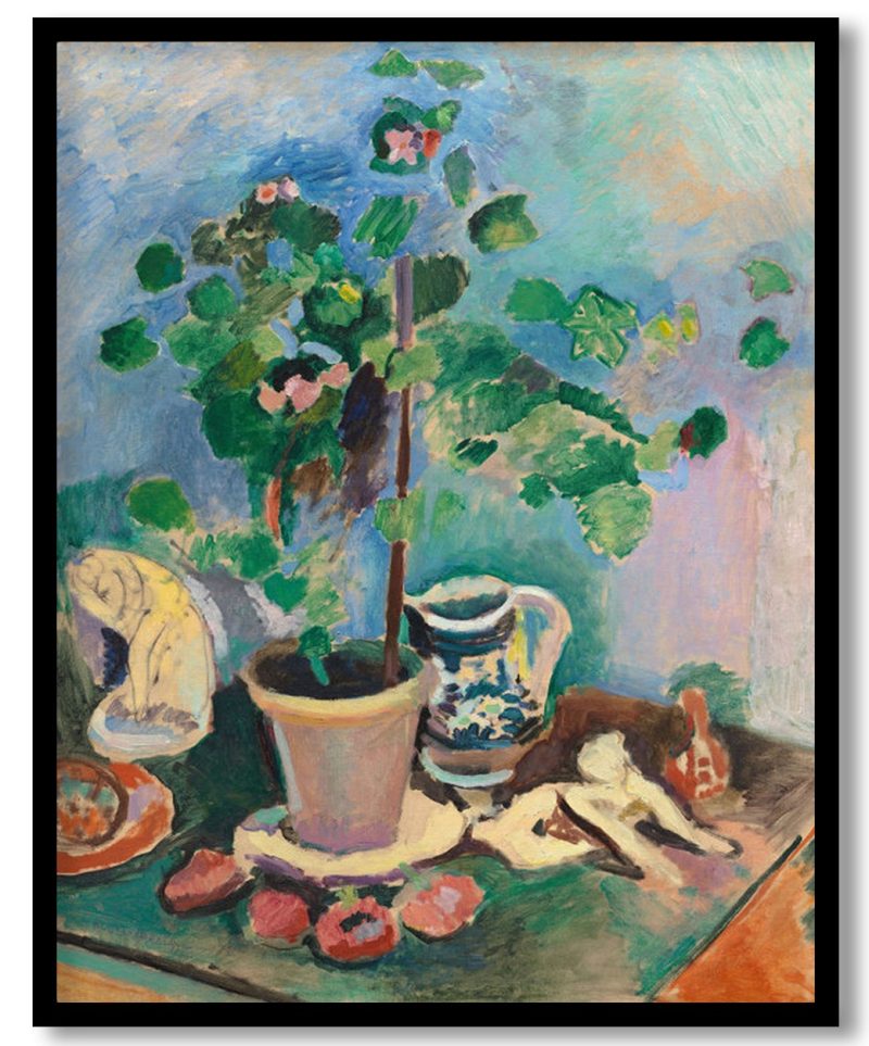 The Geranium by Henri Matisse (1906)