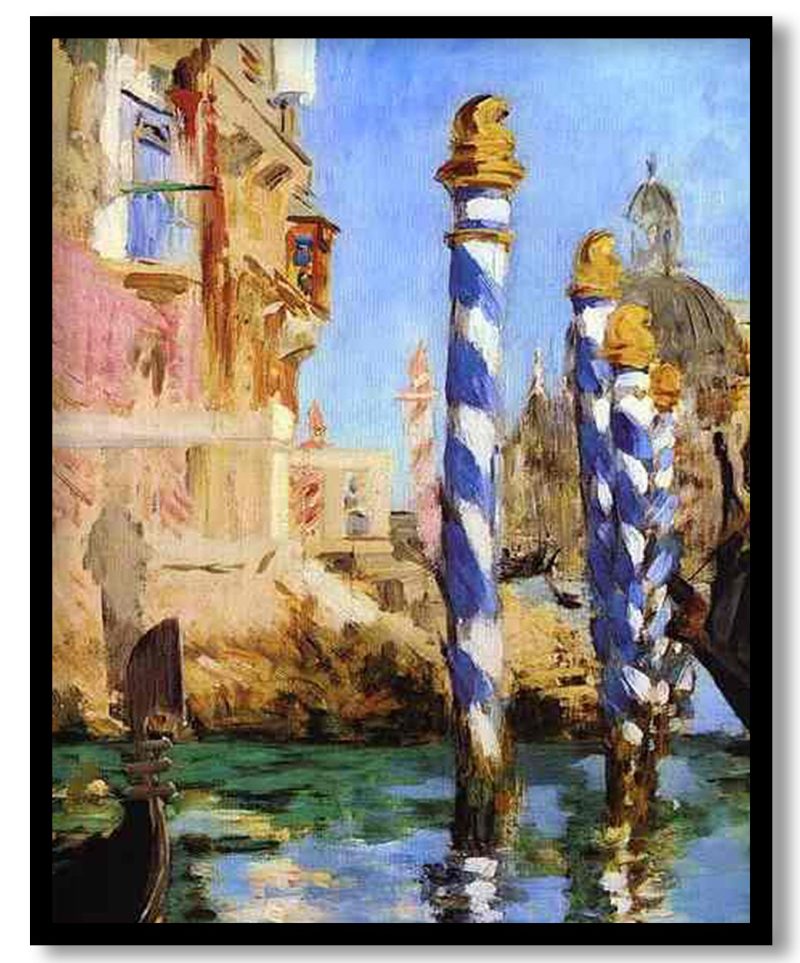 The Grand Canal by Edouard Manet (1875)