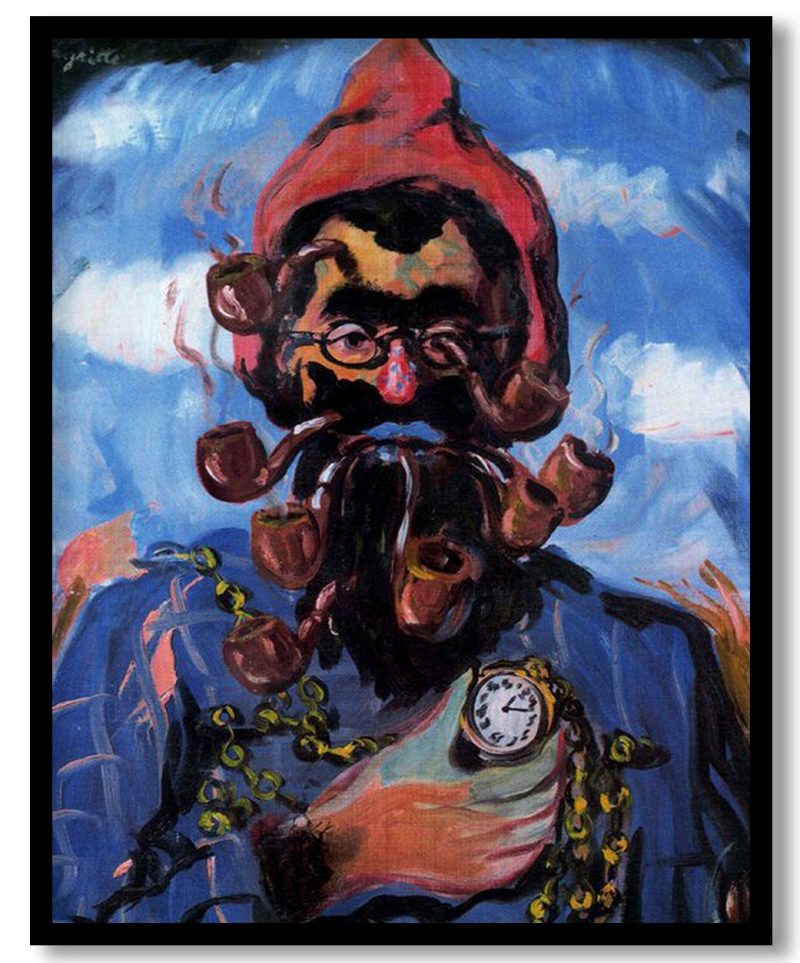 The maimed by Rene Magritte (1948)