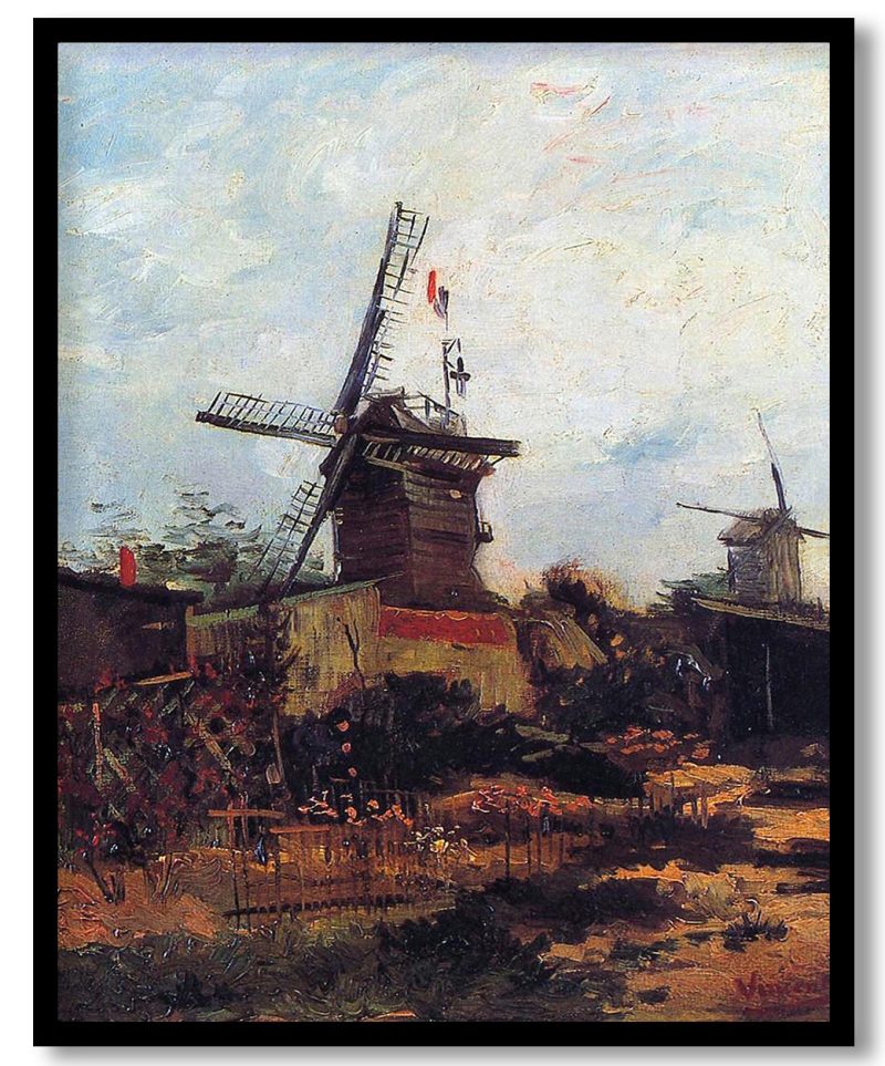 The Mill of Blute End by Vincent van Gogh (1886)