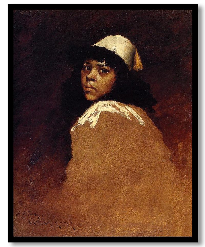 The Moroccan Girl by William Merritt Chase (Unknown)