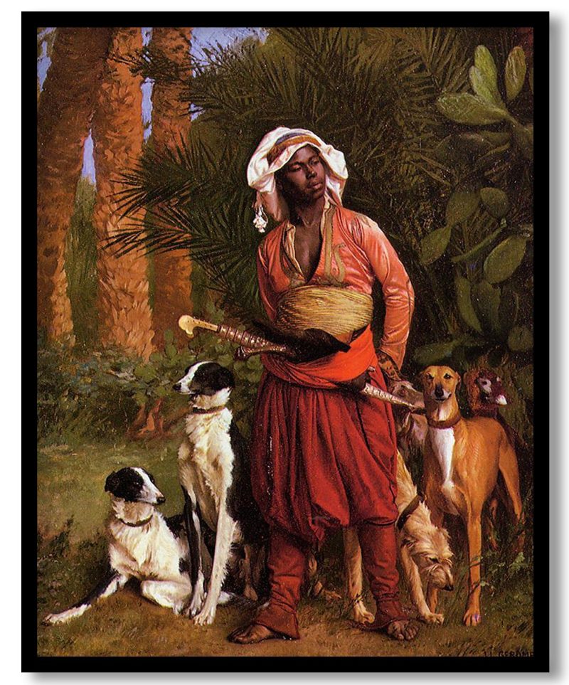 The Negro Master of the Hounds by Jean Leon Gerome (1871)