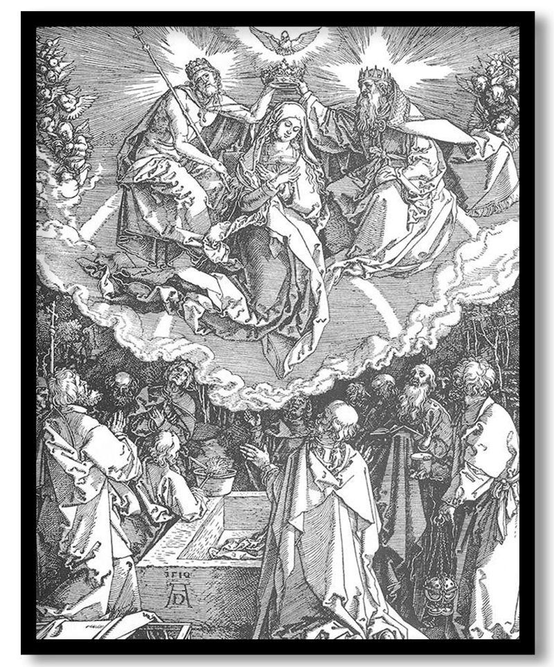 The Coronation of the Virgin by Albrecht Durer (1510)