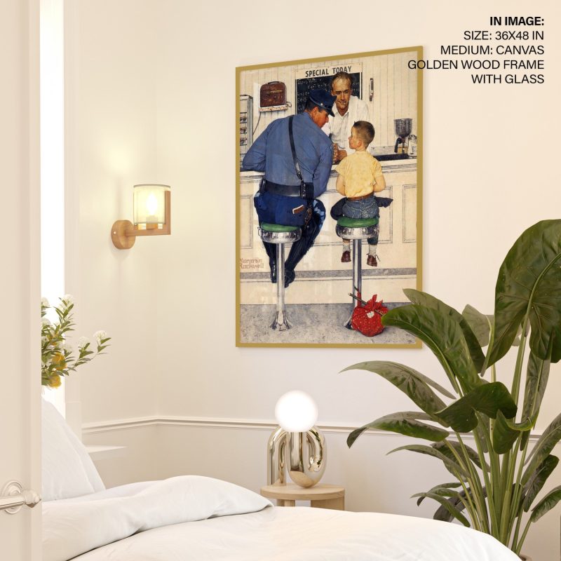 The Runaway by Norman Rockwell (1958)