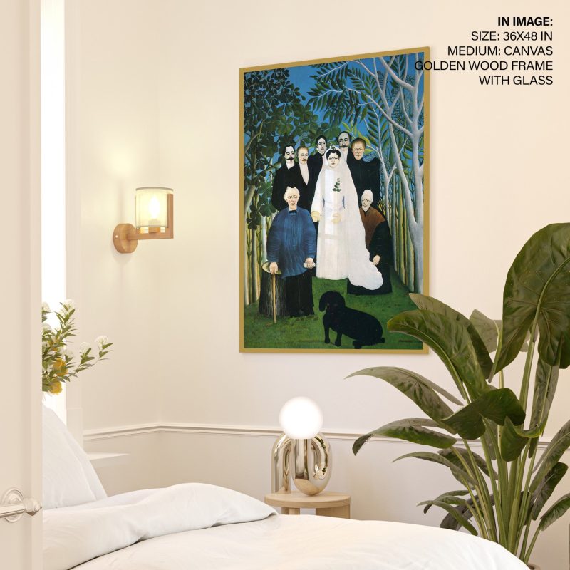 The wedding party by Henri Rousseau (1905)