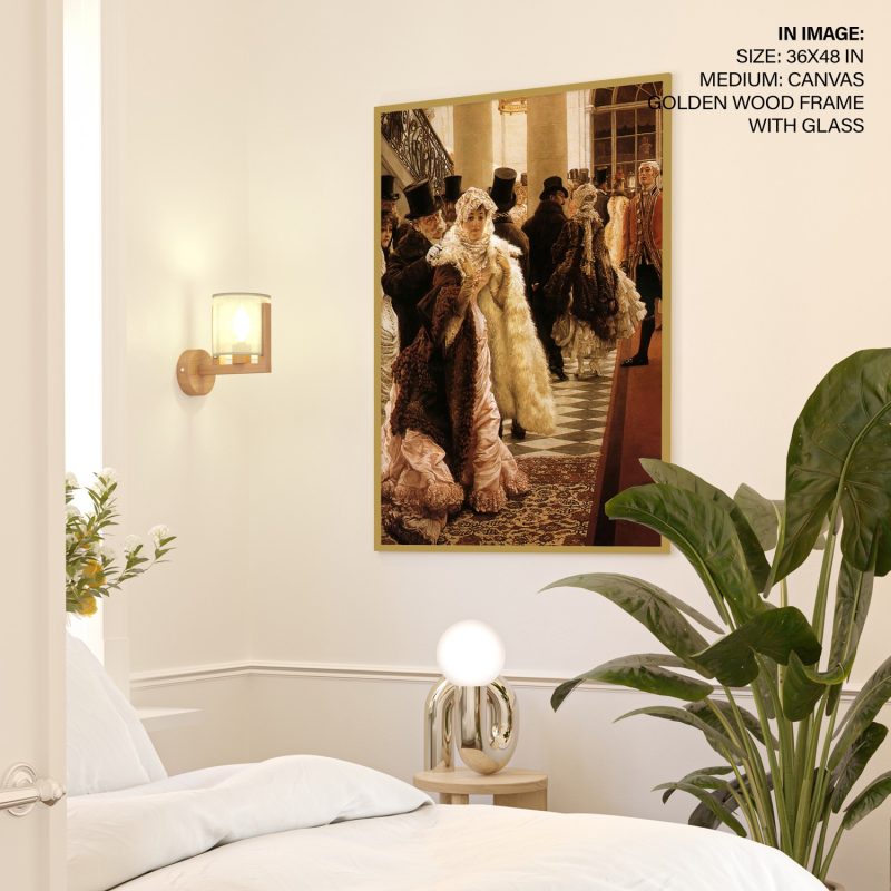 The Woman of Fashion (La Mondaine) by James Tissot (1883-1885)