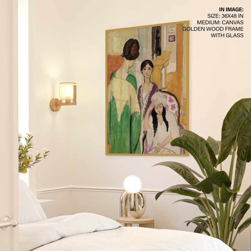 Three Sisters with An African Sculpture by Henri Matisse (1917)
