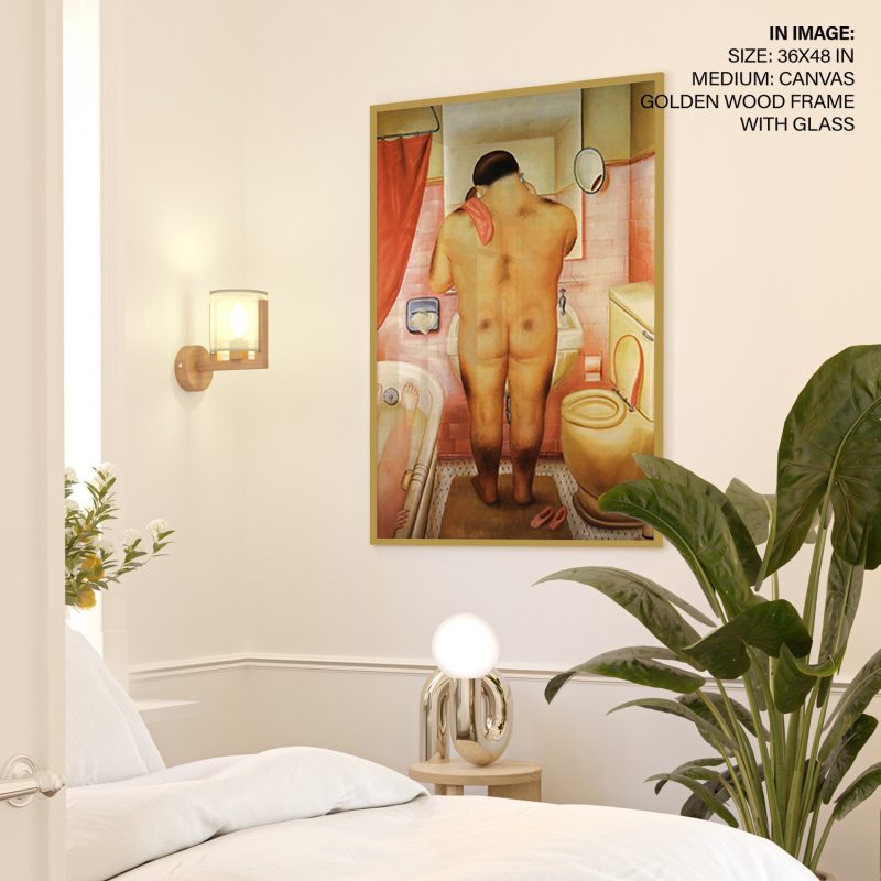 Tribute to Bonnard by Fernando Botero (1972)
