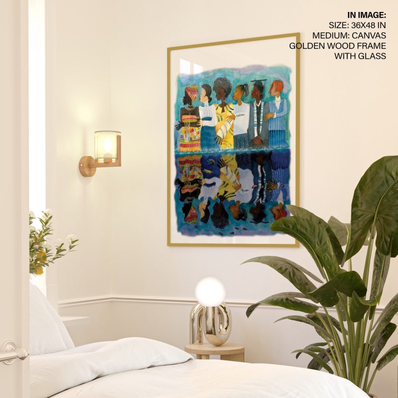 The River That Flows Through Time by Varnette Honeywood (2006)