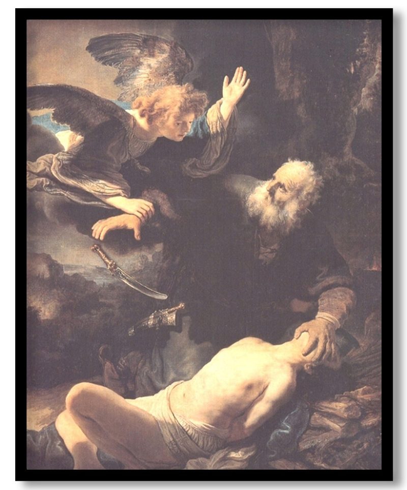 The Sacrifice of Abraham by Rembrandt (1635)