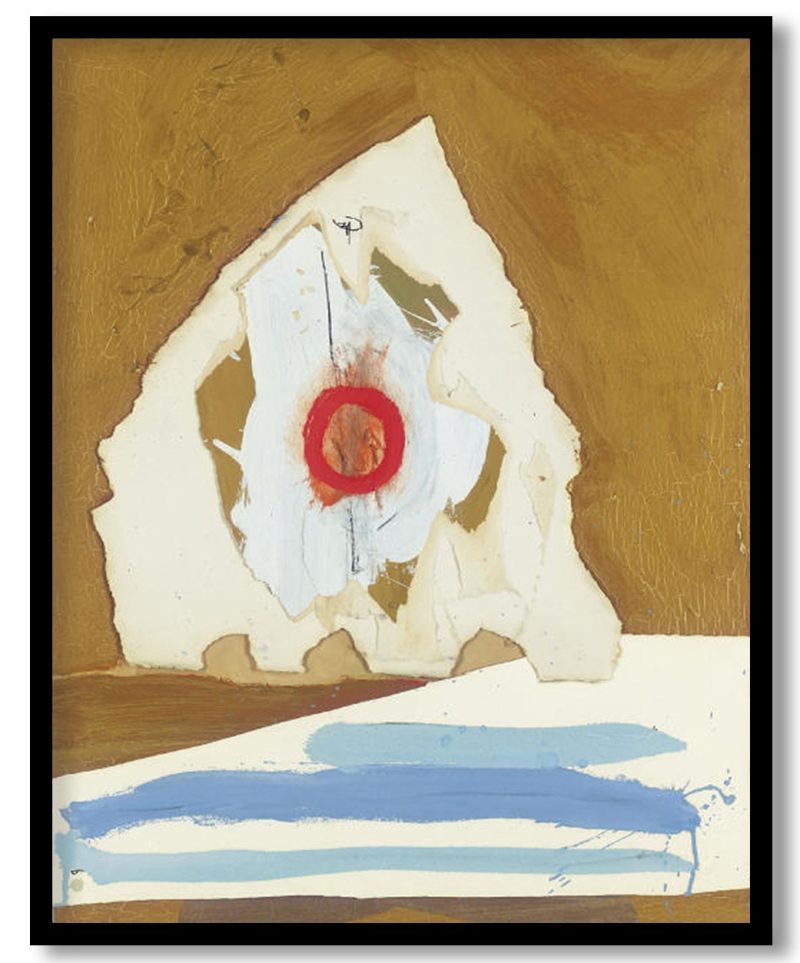 The Scarlet Ring by Robert Motherwell (1963)
