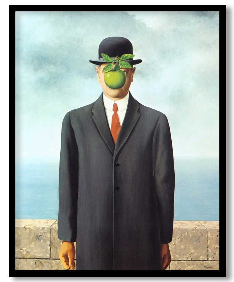 The Son of Man by Rene Magritte (1964)