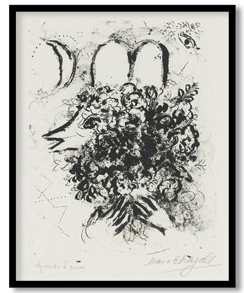 The Tablets of Law by Marc Chagall (1962)