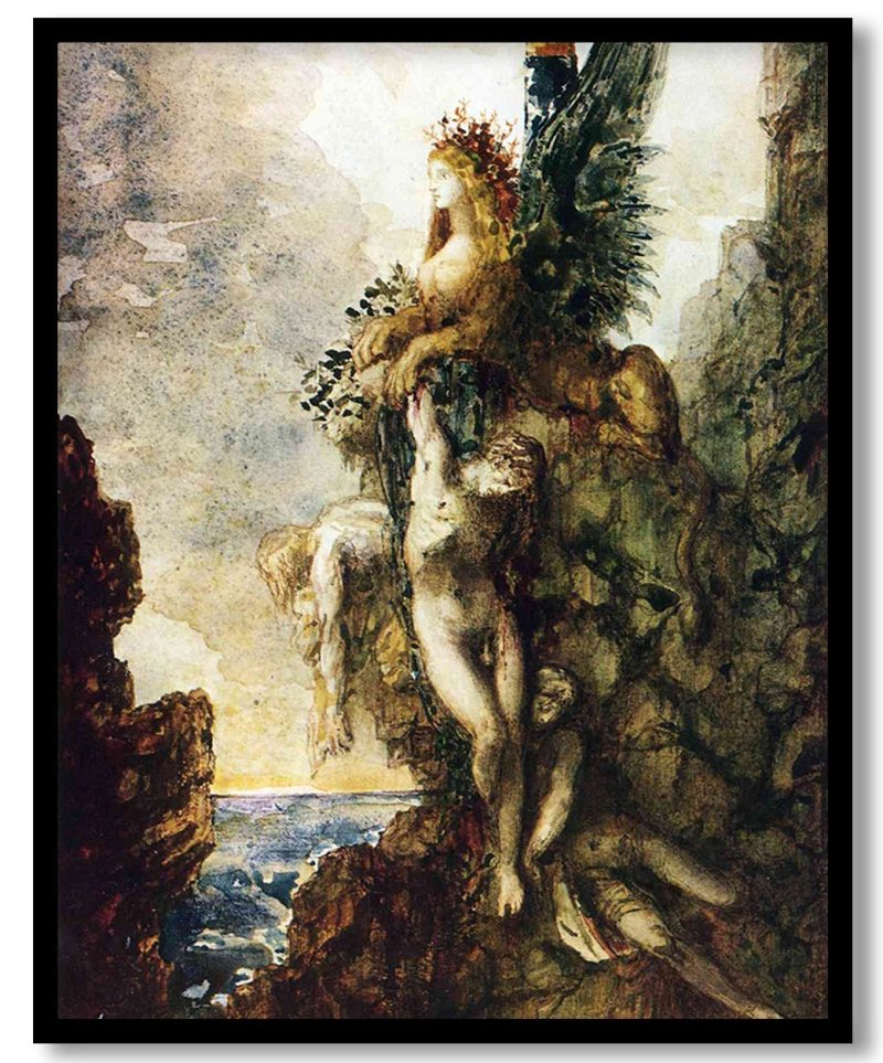 The Victorious Sphinx by Gustave Moreau (1886)